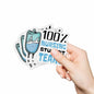 3Pcs Nursing Student Stickers Nurse Medical Vinyl Waterproof Decals 2in