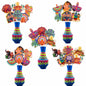 HOWAF 32pcs Diwali Table Decorations Centerpiece Sticks Photo Booth Props