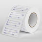 HSDCO Food Container Labels 2x1 Removable Freezer Stickers Blue 500pcs