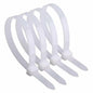 AUHKO 8in Heavy Duty Nylon Zip Cable Ties White 121lbs Tensile Strength