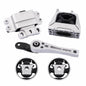 QRYIPPDM Engine Motor Mount Set for Ford Focus 2.0L Auto 2000-2004
