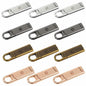 12 Pcs Metal Zipper Pull Tab Replacement Detachable Zipper Handles