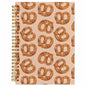 SNNDER Coquette Pink Bow Hardcover Spiral Notebook 5.5x8.3 Inch Pink Journal