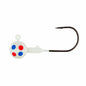 Northland Tackle Gum-Ball Jig 1" 1/16oz #4 HK 6 Pack Super-GLO Blue Wonder