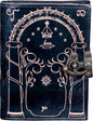 EHH Celtic Cross Leather Journal Hardcover Spell Book Vintage Diary Black