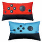 2pcs Game Pillow Covers Plush Lumbar Cushion Case 12x20 No Insert