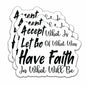 3PCS Christian Sticker God Is Still Writing Your Story Waterproof Vinyl Decal
