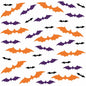 Maitys 36pcs Halloween Bat Cutouts Paper Wall Decor Stickers
