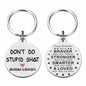 Viayen Teen Boys Valentines Day Gifts Keychain Love Grandpa and Grandma