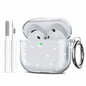 Maxjoy Silicone Case with Cleaner Kit & Keychain for Apple Airpods 4th Gen
