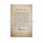 Generic The Lord's Prayer Bible Verse Canvas Wall Art 12x18in Unframed