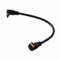 LARRITS HDMI 2.0 Cable 1FT 90 Degree Elbow Ultra Short 4K 60Hz Black