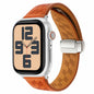 Limque Magnetic Genuine Leather Watch Band for Apple Watch 38-49mm