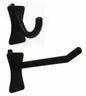 Greenleaf Industries PegPro J & 2" Hooks Kit 50 Pack Black Plastic Pegboard