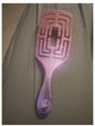 Candybrush Detangling Wet Hair Brush Soft Bristles Anti Static Romantic Amethyst