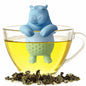 HADEWEITE 2pcs Silicone Tea Infuser Loose Leaf Strainer Gloves + Socks Set
