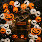 Arrowbash Halloween Balloon Garland Arch Kit Orange Black White 5-18 Inch