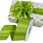Simplegoal Double Face Olive Green Satin Ribbon 2in x 50yd Polyester