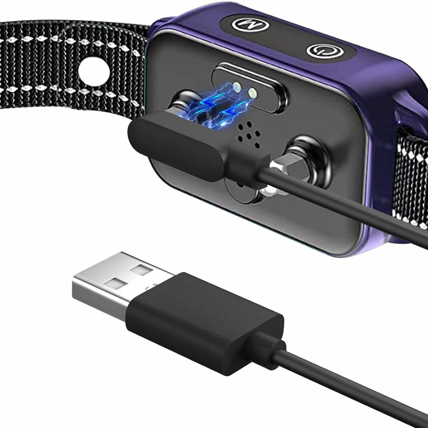 Lamshaw SLAYKAM Bark Collar Magnetic Charger 2 Pack Black