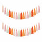 Guzon 25pcs The Sun Birthday Tissue Tassel Garland Paper Decorations