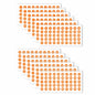 Tamoxu Number Stickers 1-100 Vinyl Waterproof 24 Sheets 1200Pcs Labels