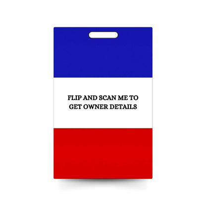 Generic 2 Smart Luggage Tags with Email Alert Privacy Protected Black