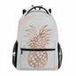 ALAZA Pineapple Marble Large Backpack Laptop School Bag Polyester