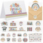 Motiskyy 50Sets Christmas Physical Therapy Thank You Cards w/ Envelopes Stickers