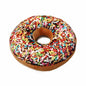 Bettli Chocolate Donut Photoreal Print Throw Pillow Cushion Plush Toy 1 Count