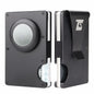 Team Gainz Airtag Metal RFID Blocking Slim Wallet Card Holder Dark Grey Clip