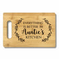 FONDCANYON Bamboo Cutting Board Kitchen Decor Brown Aunt Gift