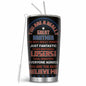 MoYueno 20 Oz Stainless Steel Dad Tumbler with Brush & Straw, 1 PCS Dad 1