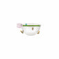 Mud Pie Glass Inlay Tidbit 2.5x4.5" & Spoon 5.5", Clear
