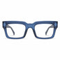 AMOMOMA Retro Square Blue Light Blocking Reading Glasses TR90 1.5 Strength