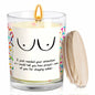 iAOVUEBY Your Chariot Awaits Lavender Soy Wax Candle 7oz Birthday Gift