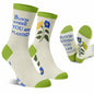 Kissoo 18th Birthday Socks for Girls Flower Cartoon Nylon One Size