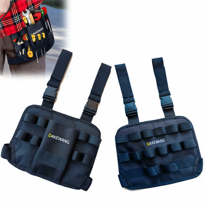 dakewang Tool Holster Pouch with Belt Clip Maintenance Tool Bag for Legs AB
