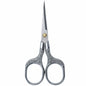 ABAJI Mini Scissors Stainless Steel Blade Metal Handle 2 Pack Office Craft