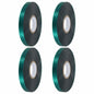 Generic 4pcs Stretch Tie Tape 1/2x147' PVC Ribbon Green Garden Plant