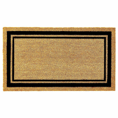 KANKUN Coco Coir Door Mat Heavy Duty Backing 17x30 Halloween2 Welcome