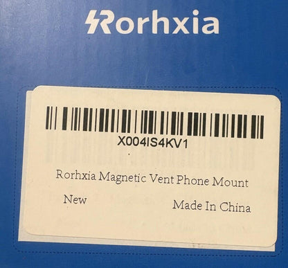 Rorhxia XL Vent Magnetic Car Mount Black Universal Dashboard Air Vent