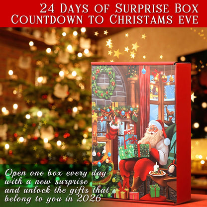 Lemosae Beauty Advent Calendar 2025 24 Days Xmas Countdown Gift Set Multicolor