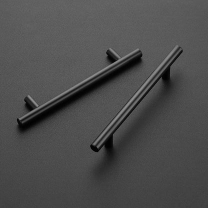 Ravinte 24 Pack 7.38" Matte Black Stainless Steel Cabinet Pulls 5" Hole