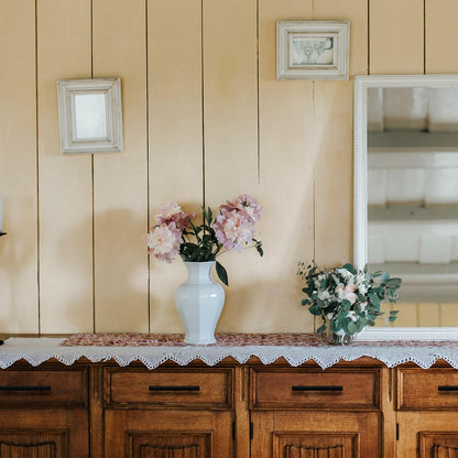 Ravinte 24 Pack 7.38" Matte Black Stainless Steel Cabinet Pulls 5" Hole