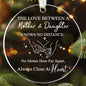 HUNIGIFT Daughter Christmas Ornament 2025 Acrylic Large 13 Daughter OPEN BOX