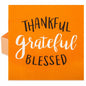 AllReal 100Pcs Thanksgiving Fall Pumpkin Orange Paper Napkins Disposable