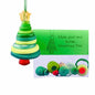 Vrogadso DIY Button Christmas Tree Ornament Kit Multicolor Standard Size