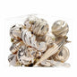 5th LILY Christmas Ball Ornaments Set Shatterproof 24 PCS Champagne Plastic