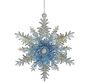 Silver Filigree Snowflake Ornament