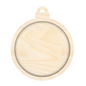 Unfinished Wood Layered Frame Christmas Ornaments | 7 Options | 2 Piece | 5" - 6" Tall | 1/8" Wood | Wood Craft DIY